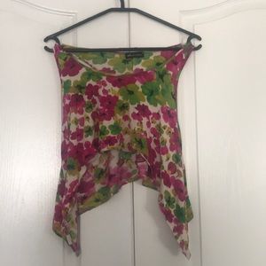 Flower print tank top